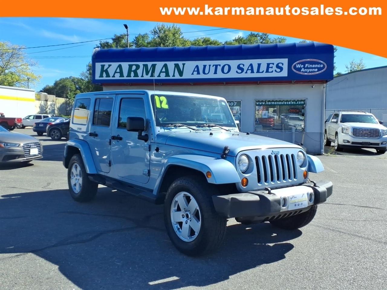 2012 Jeep Wrangler Unlimited 4WD 4dr Sahara