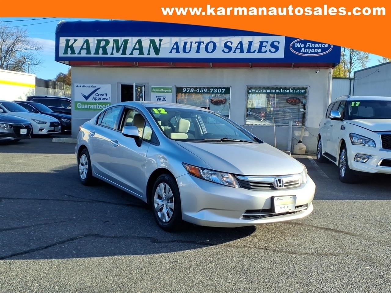 Honda Civic 4dr Auto LX 2012