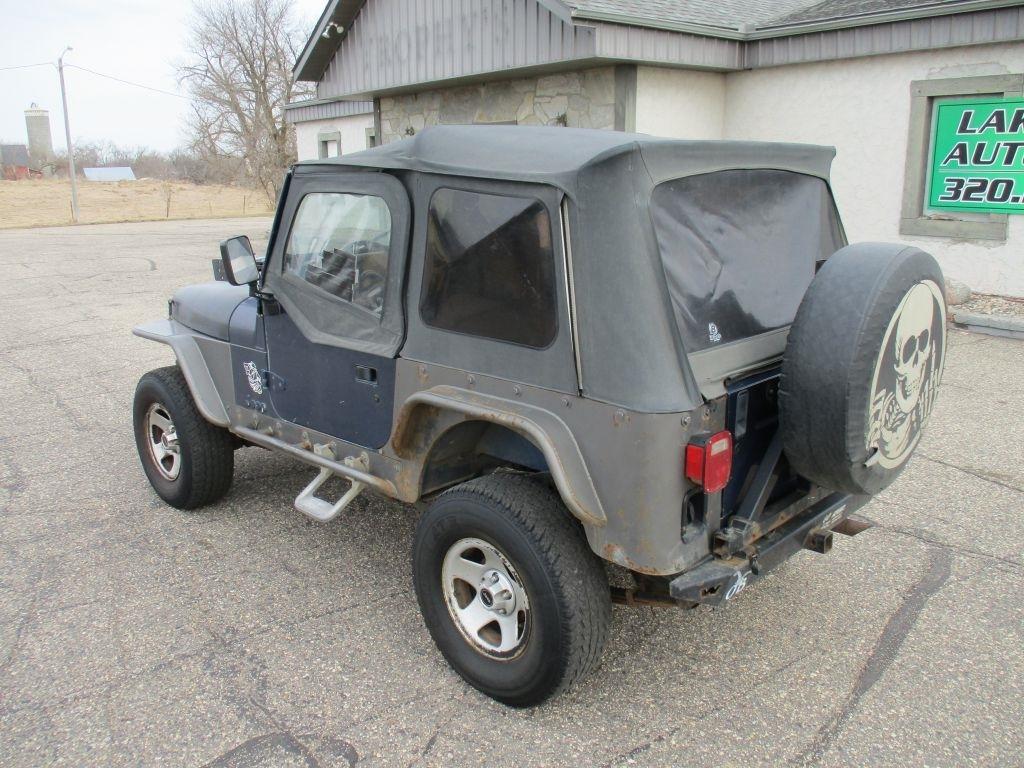 Jeep Wrangler Soft Top 1991