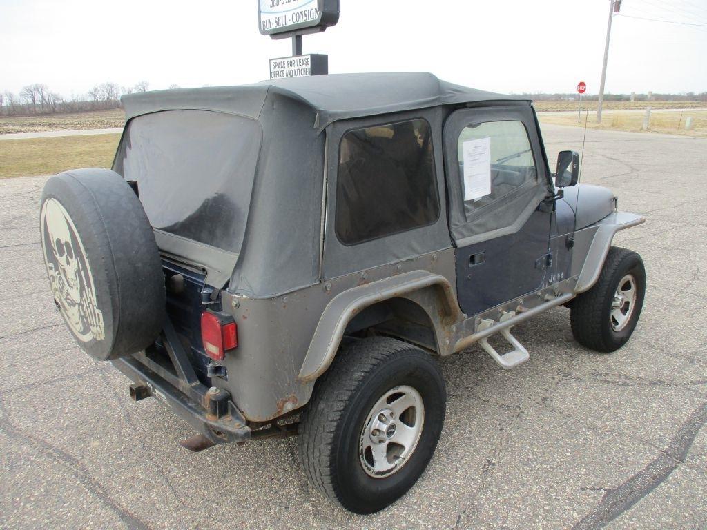 Jeep Wrangler Soft Top 1991