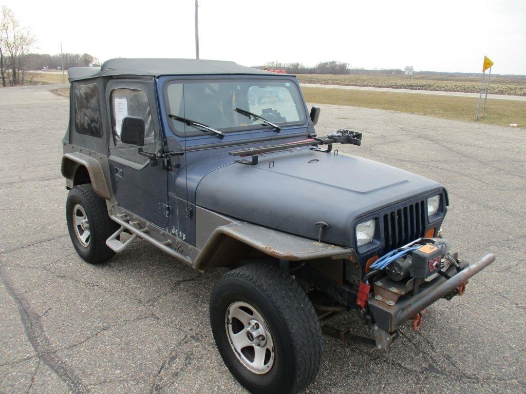 Jeep Wrangler Soft Top 1991