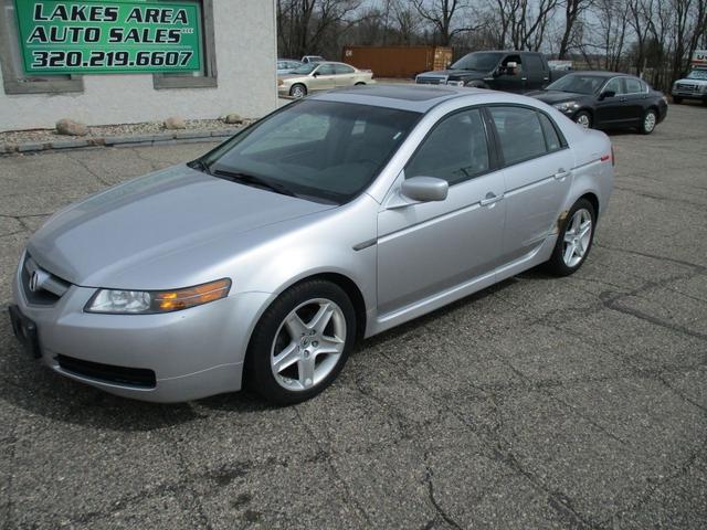 Silver 2006 Acura TL FWD Sedan Front-Wheel Drive Automatic