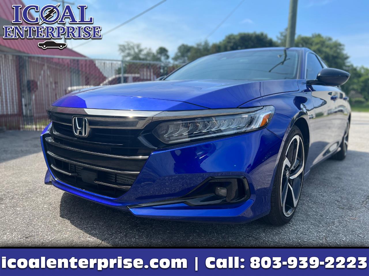 Used 2021 Honda Accord Sport 2.0T for Sale in W. Columbia SC 29169