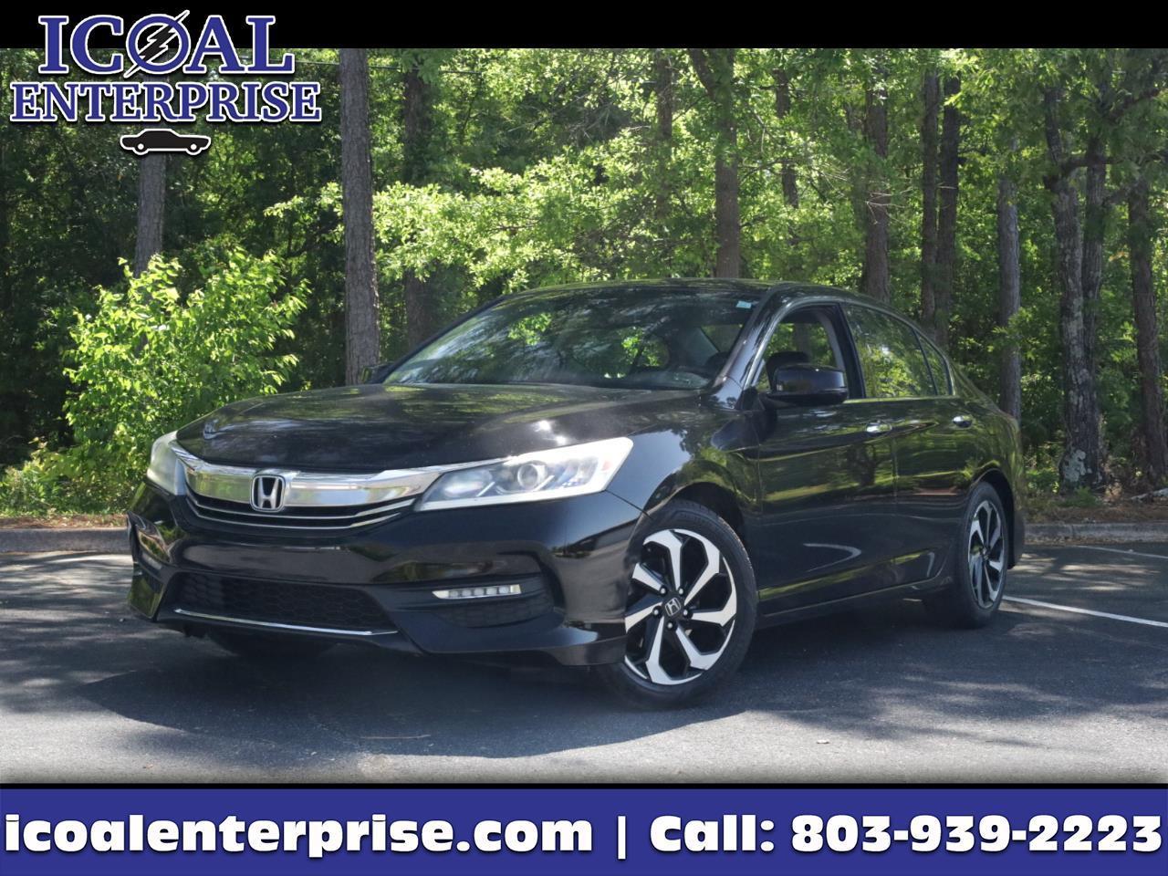 2016 Honda Accord EX-L Sedan V6 CVT w/ Honda Sensing 6-Spd AT