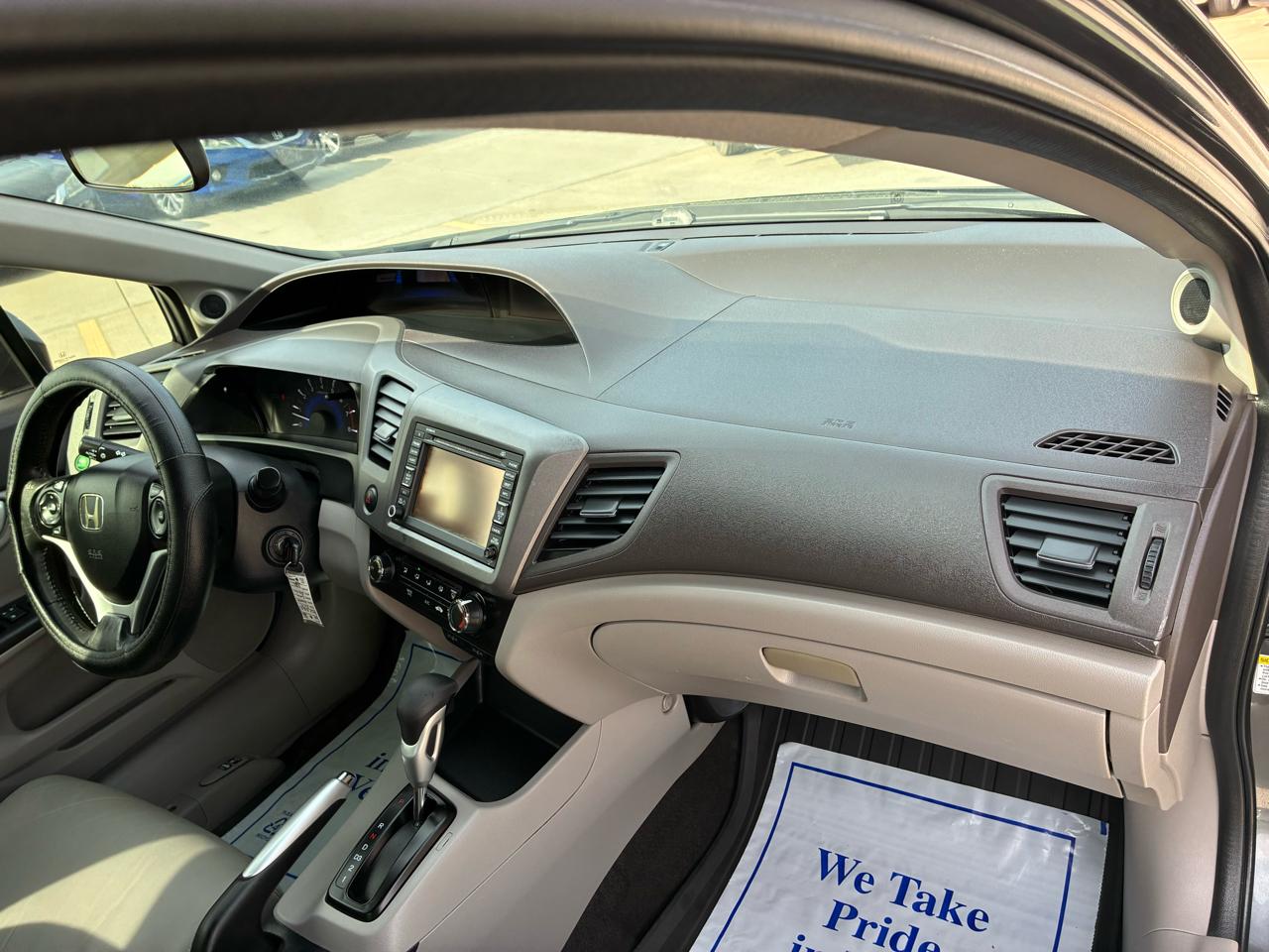 Honda Civic EX-L 4D Sedan w/Nav 2012