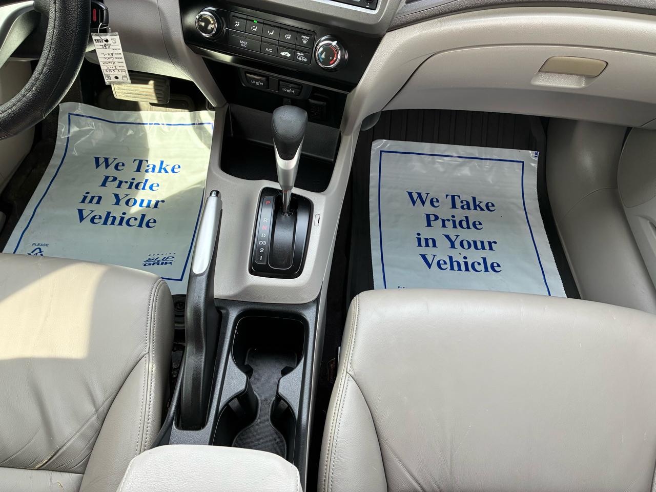 Honda Civic EX-L 4D Sedan w/Nav 2012