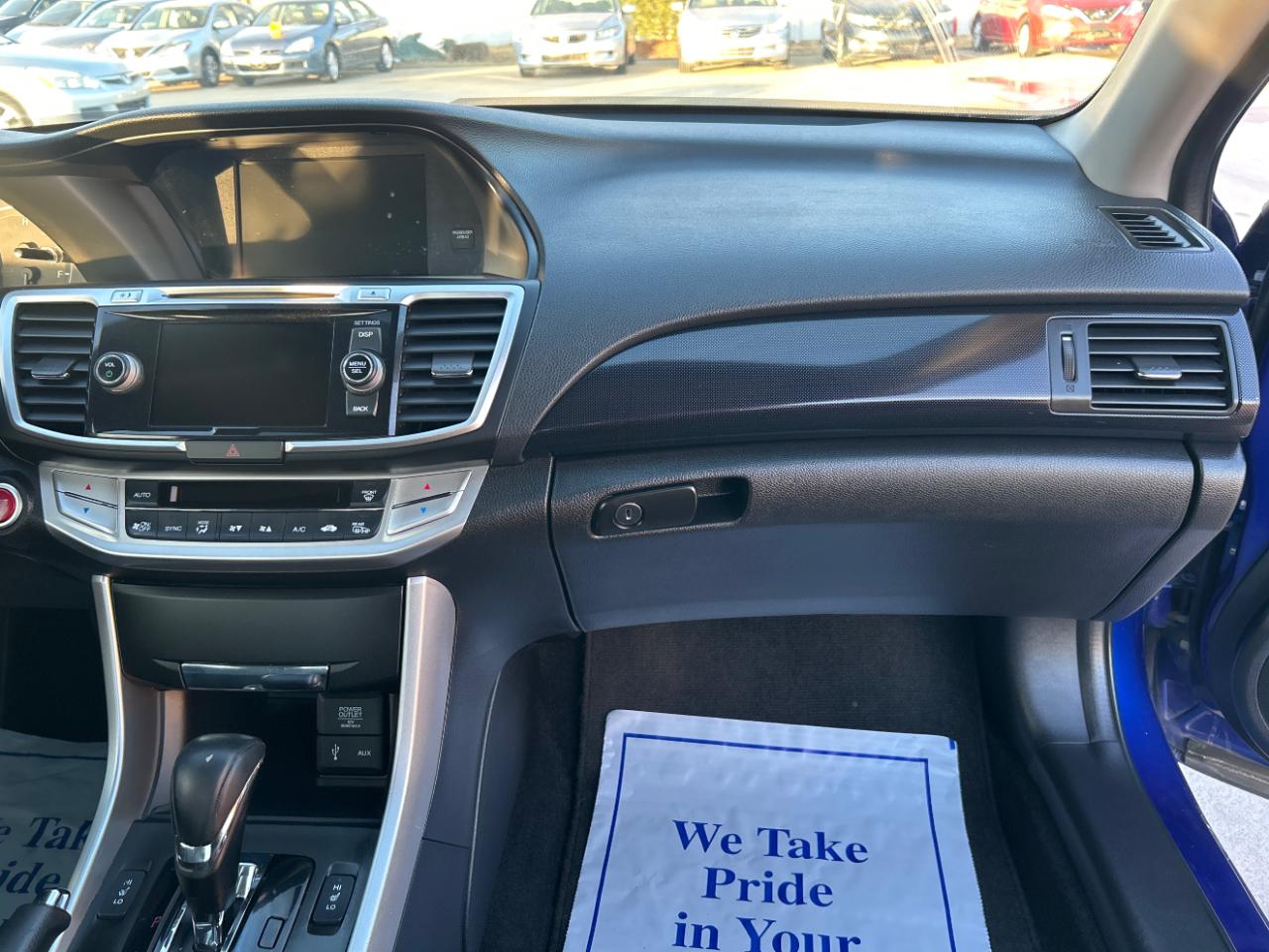 Honda Accord EX-L Coupe CVT 2015