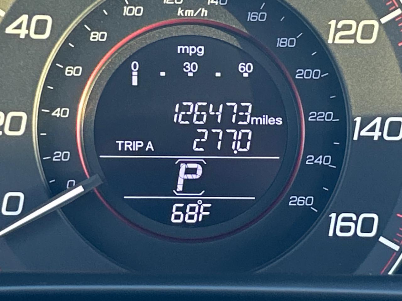 Honda Accord EX-L Coupe CVT 2015