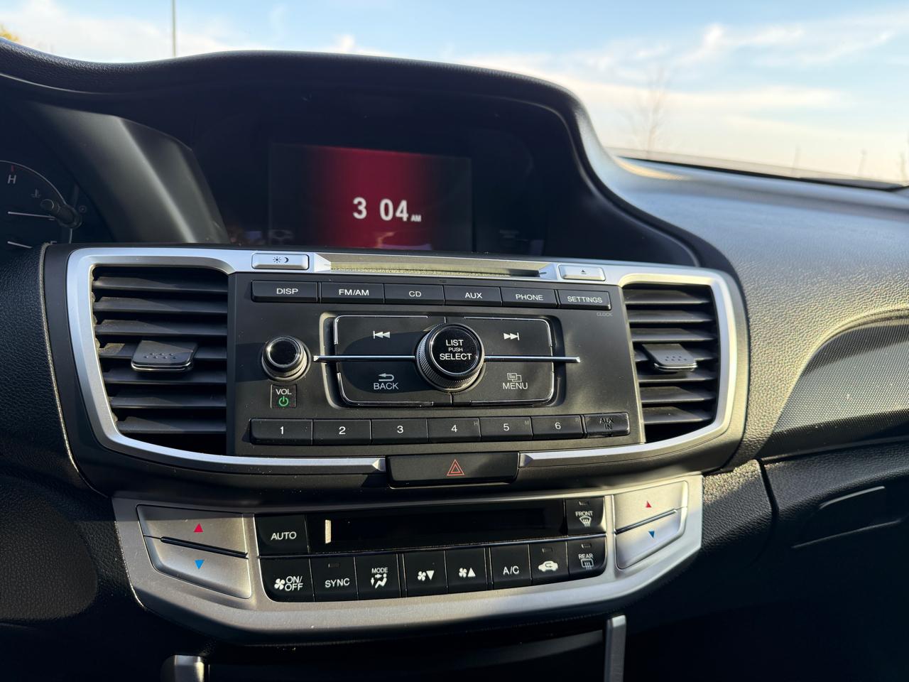 Honda Accord Sport Sedan CVT 2013