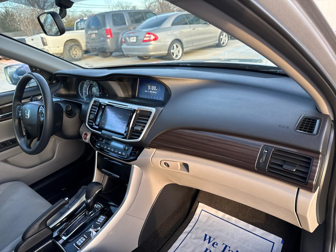 Honda Accord EX Sedan CVT 2017