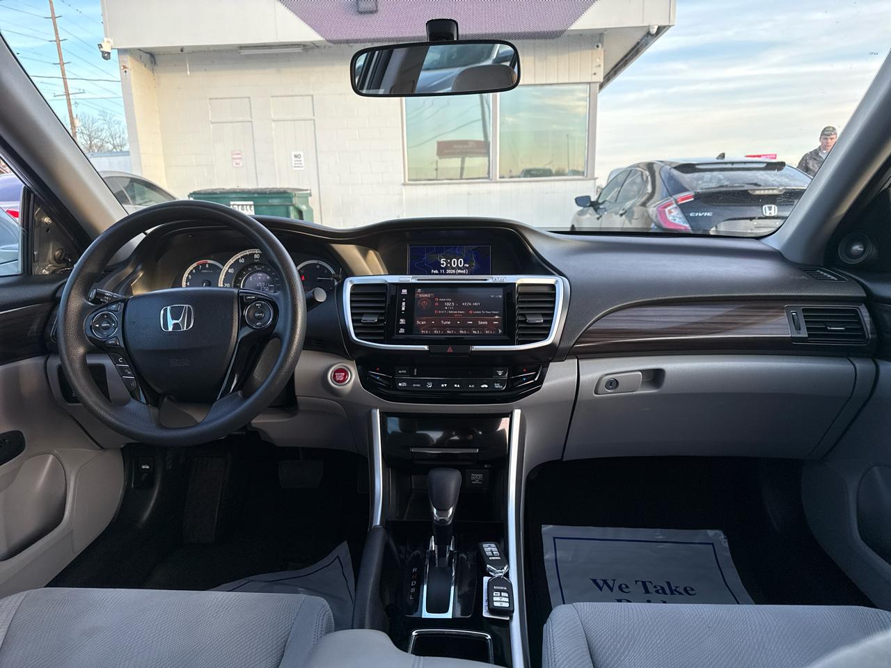 Honda Accord EX Sedan CVT 2017