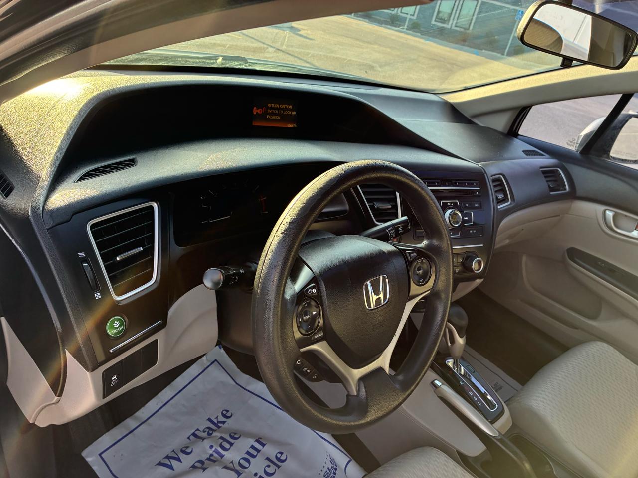 Honda Civic LX Sedan CVT 2014
