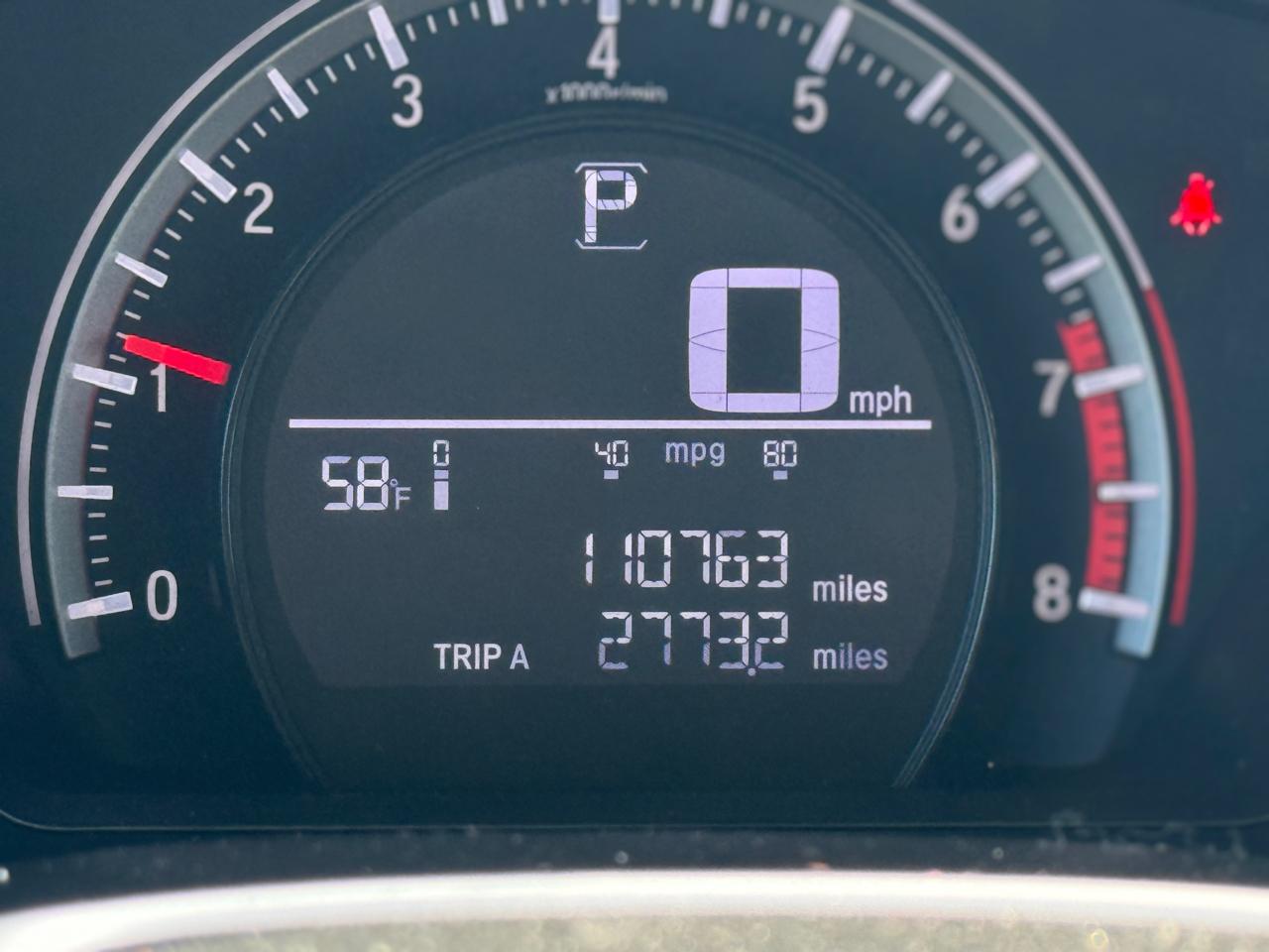 Honda Civic LX Sedan CVT 2016