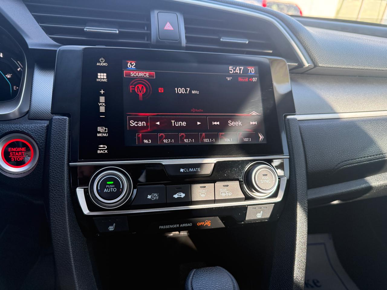 Honda Civic EX-T Coupe CVT 2016