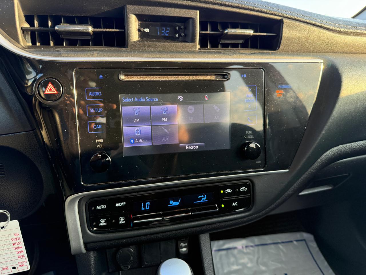 Toyota Corolla LE CVT 2019
