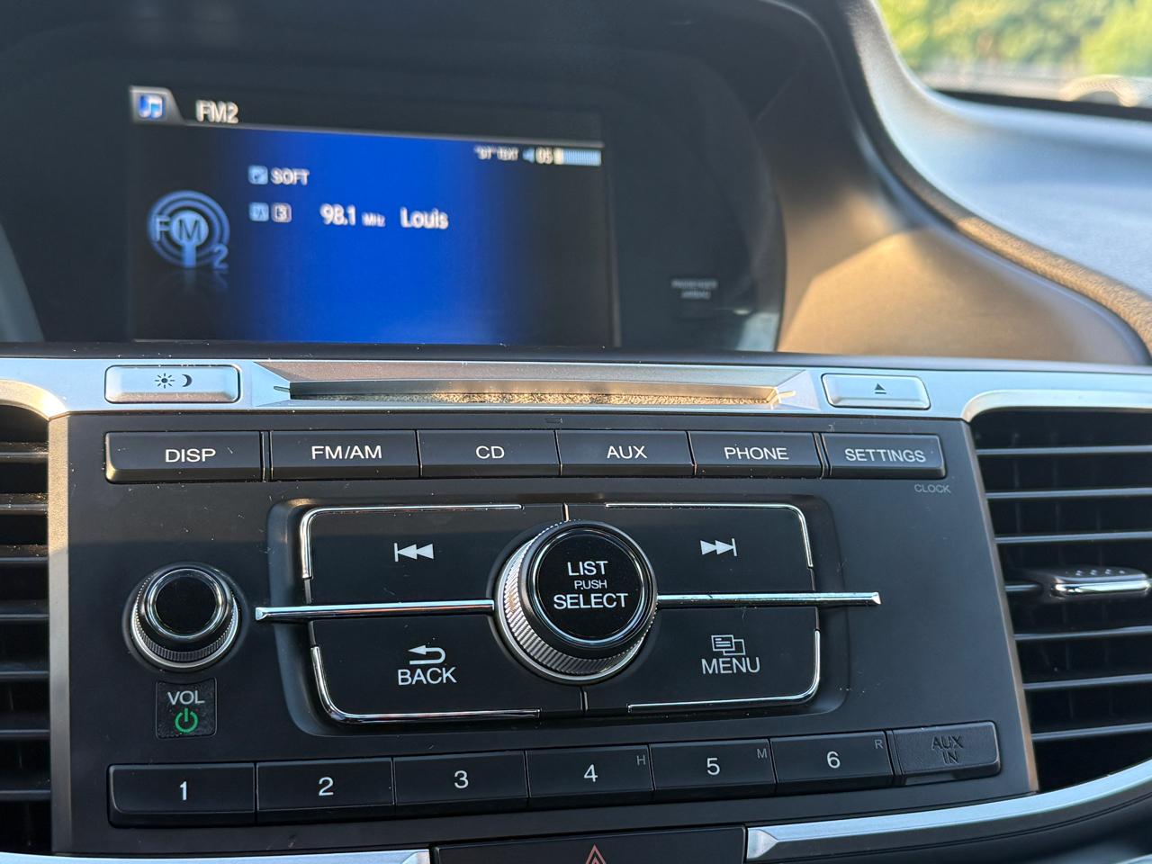 Honda Accord Sport Sedan CVT 2015