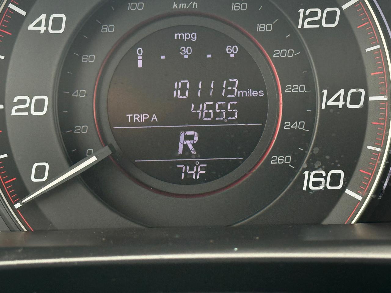 Honda Accord Sport Sedan CVT 2015