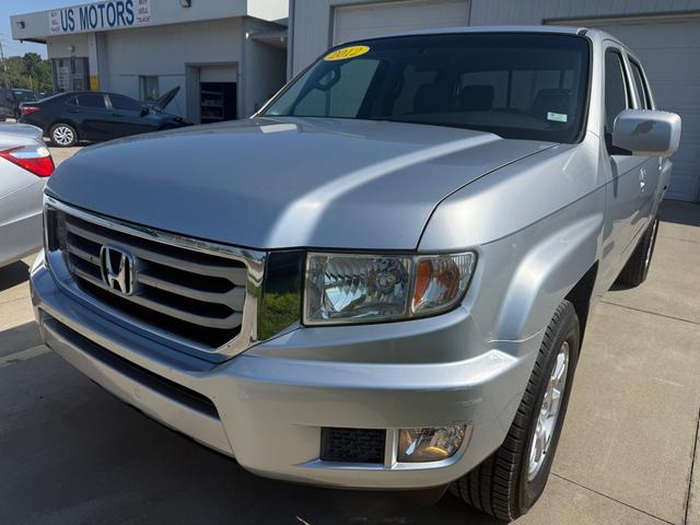 Silver 2012 Honda Ridgeline Pickup Truck Four-Wheel Drive Automatic