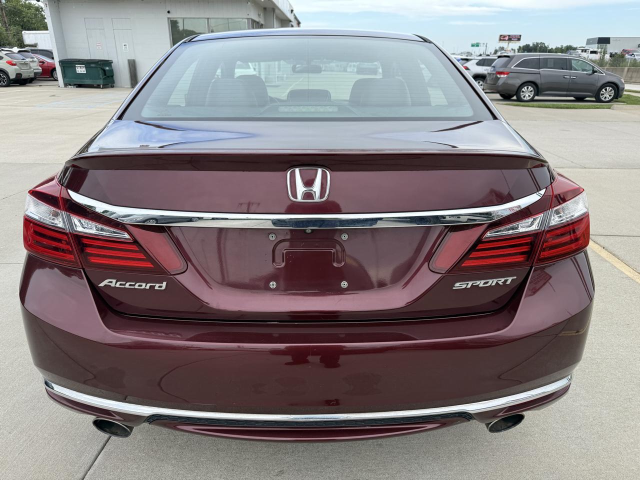 Honda Accord Sport Sedan CVT 2016