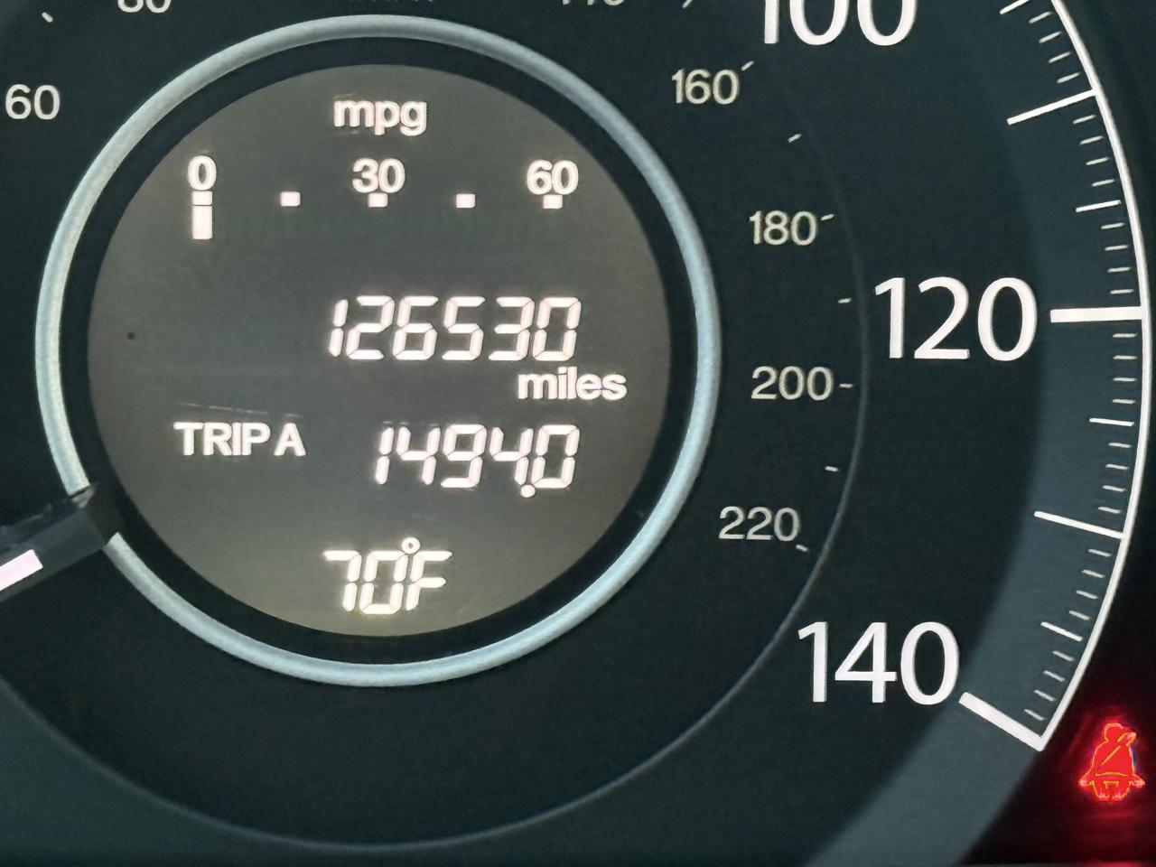 Honda CR-V EX-L 2WD with Navigation 2012