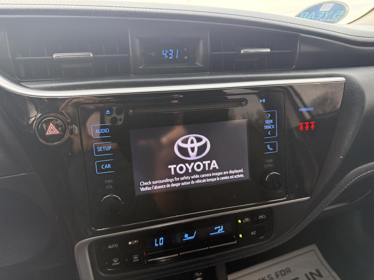 Toyota Corolla SE 4D Sedan 2018