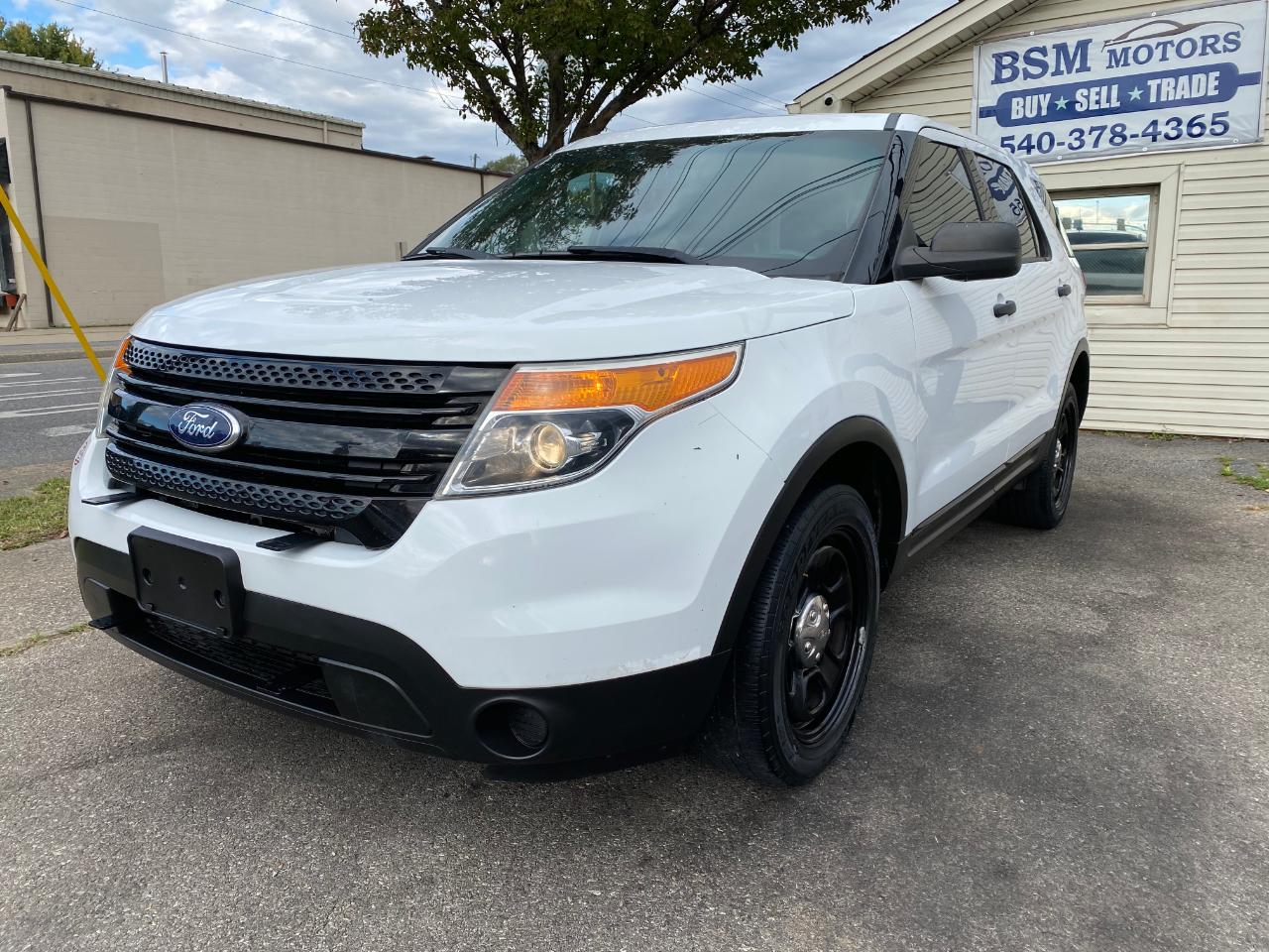Used 15 Ford Explorer Police 4wd For Sale In Salem Va Bsm Motors