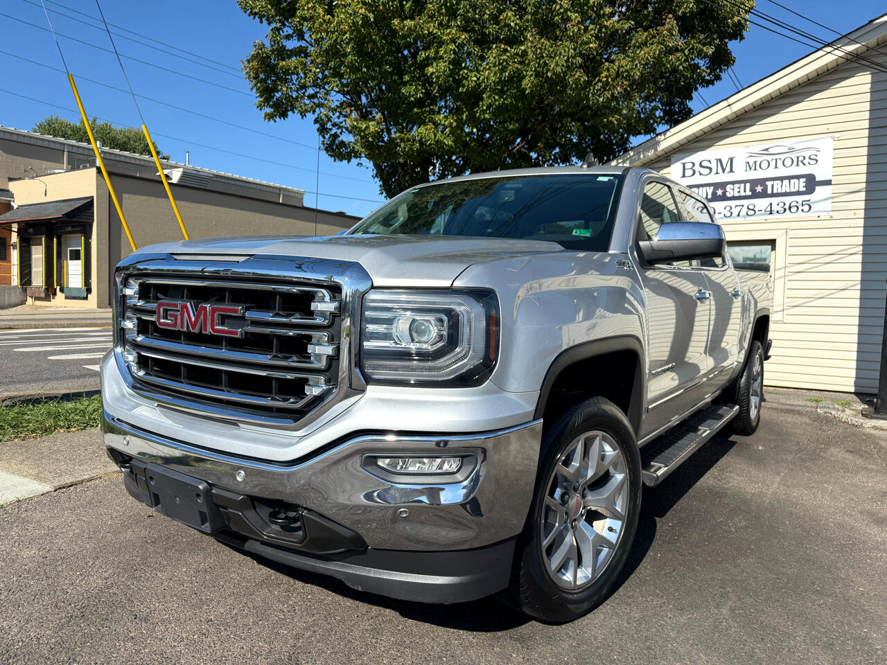 GMC Sierra 1500 Crew Cab Crew Cab 143.5" WB 4WD SLT 2018