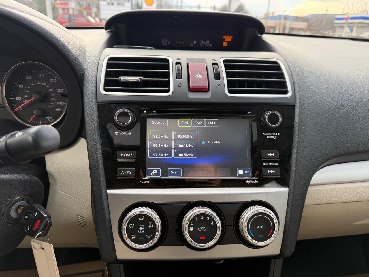 Subaru Impreza 2.0i Premium PZEV 4-Door 2016