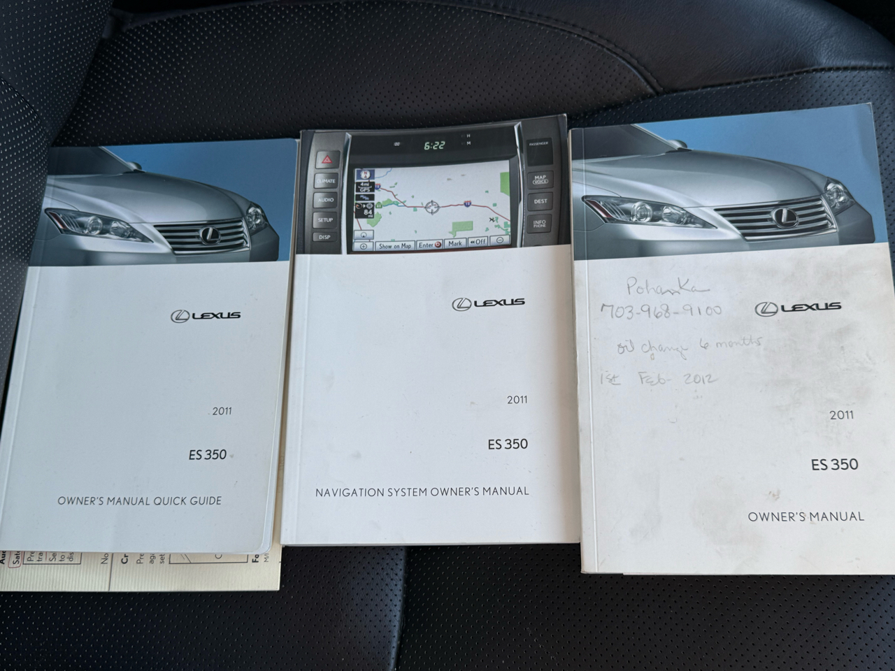 Lexus ES 350 4D Sedan 2011