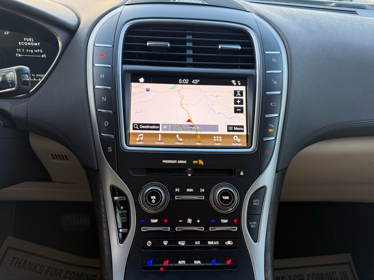 Lincoln Nautilus Reserve 2019