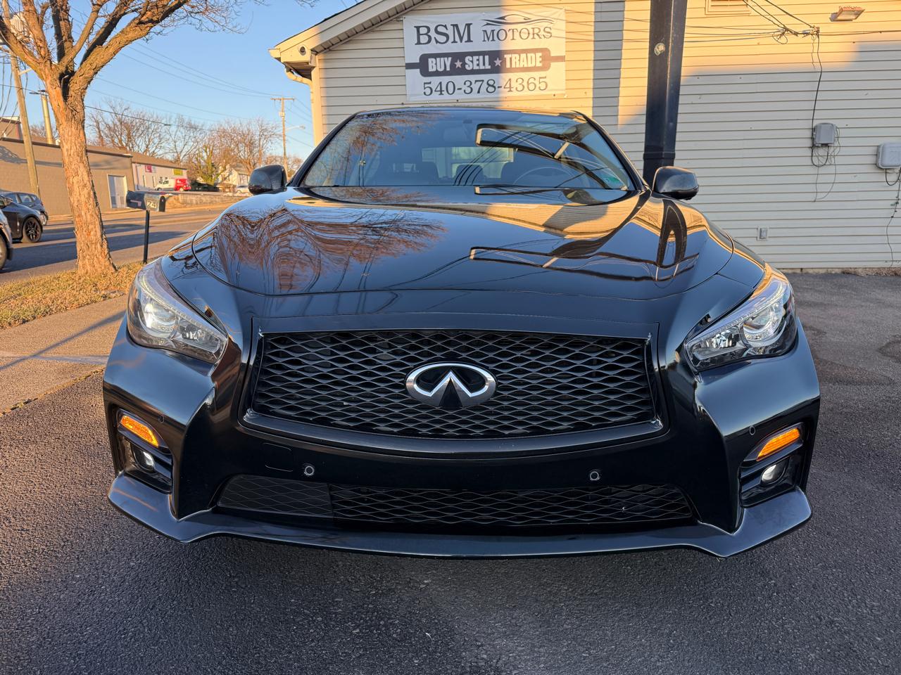 Infiniti Q50 Red Sport 400 2017