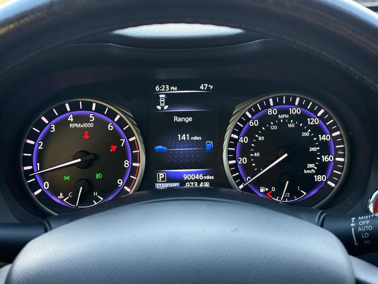 Infiniti Q50 Red Sport 400 2017