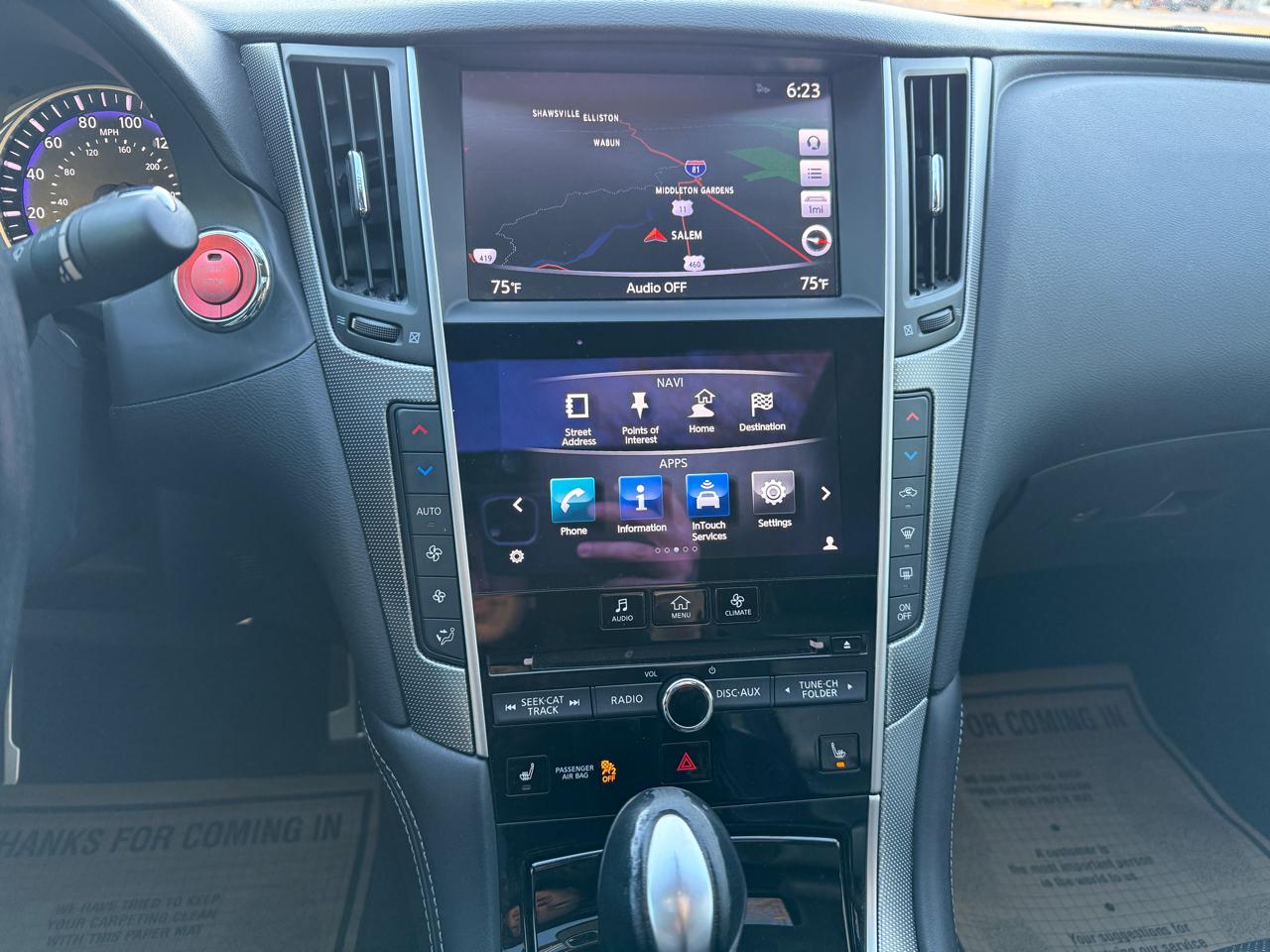 Infiniti Q50 Red Sport 400 2017