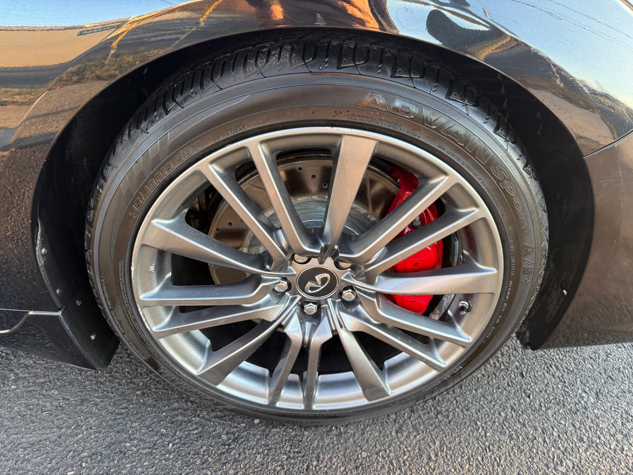 Infiniti Q50 Red Sport 400 2017