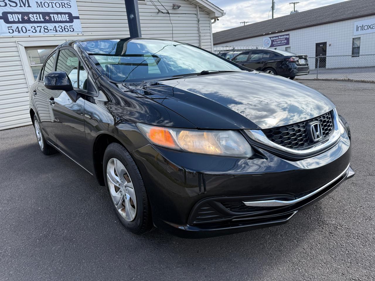 Honda Civic LX Sedan 5-Speed AT 2013