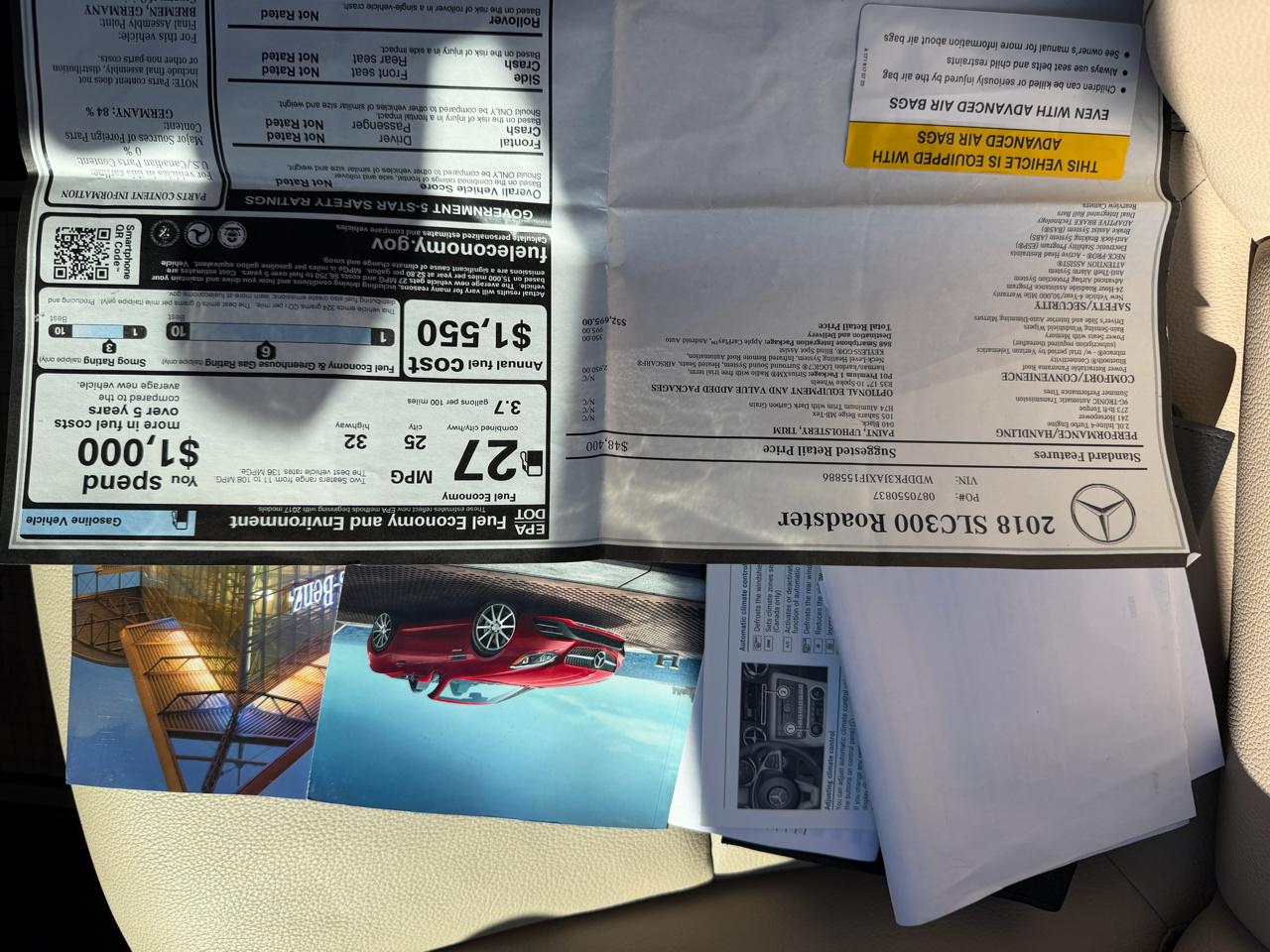 Mercedes-Benz SLC-Class SLC300 2018