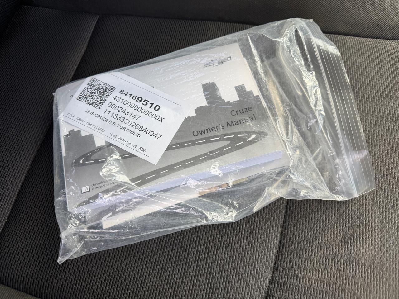 Chevrolet Cruze LS Auto 2019