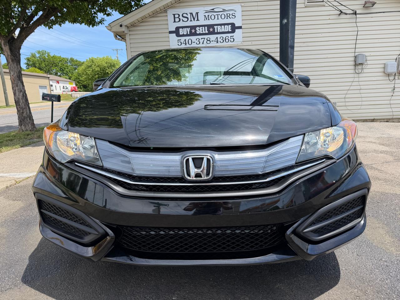 Honda Civic EX Coupe CVT 2015