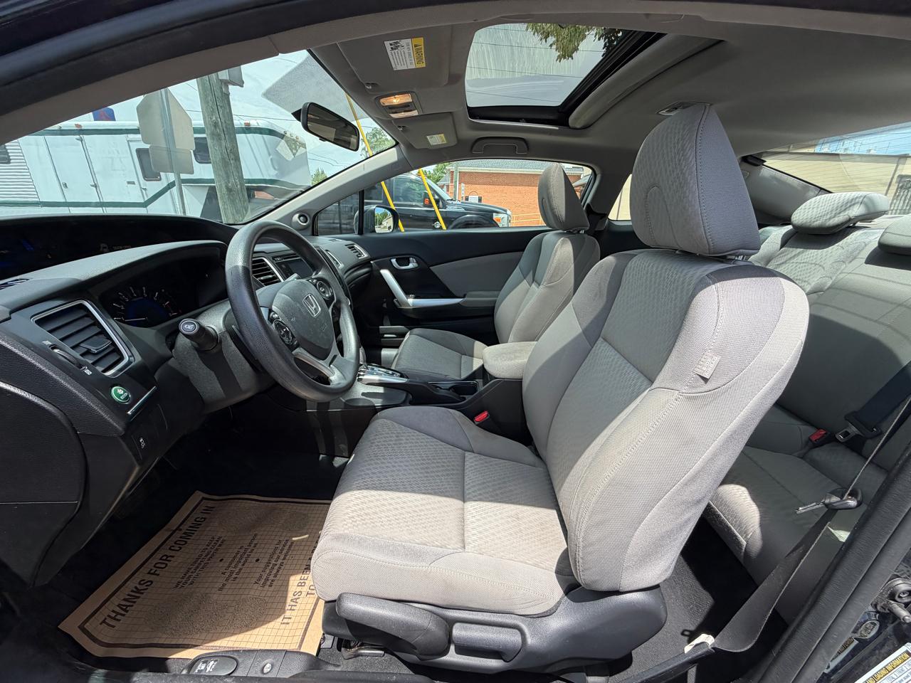 Honda Civic EX Coupe CVT 2015