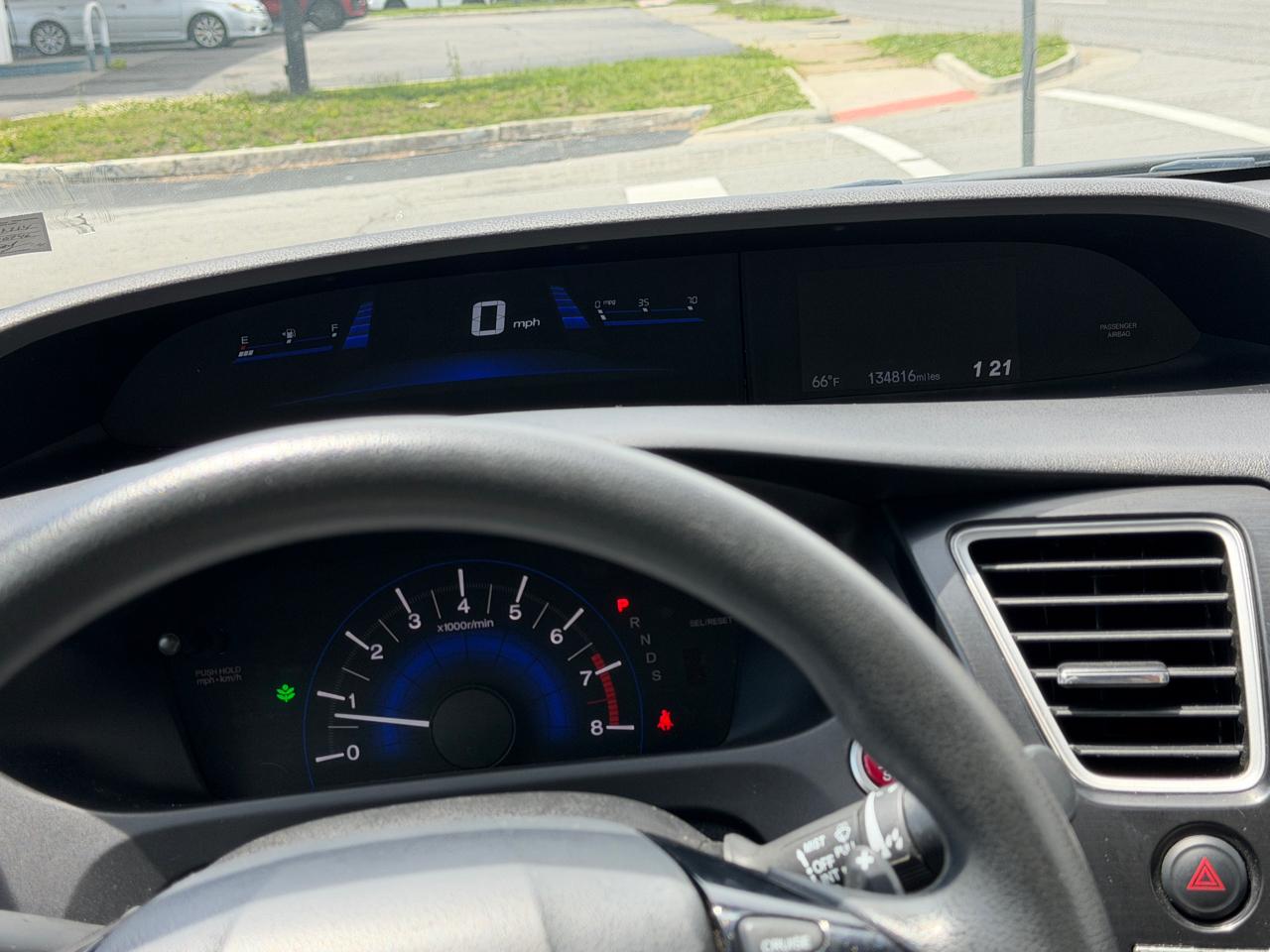 Honda Civic EX Coupe CVT 2015