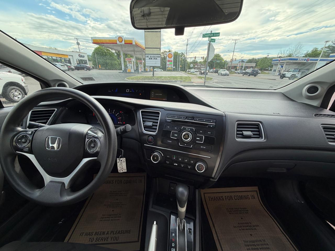 Honda Civic LX Coupe 5-Speed AT 2013
