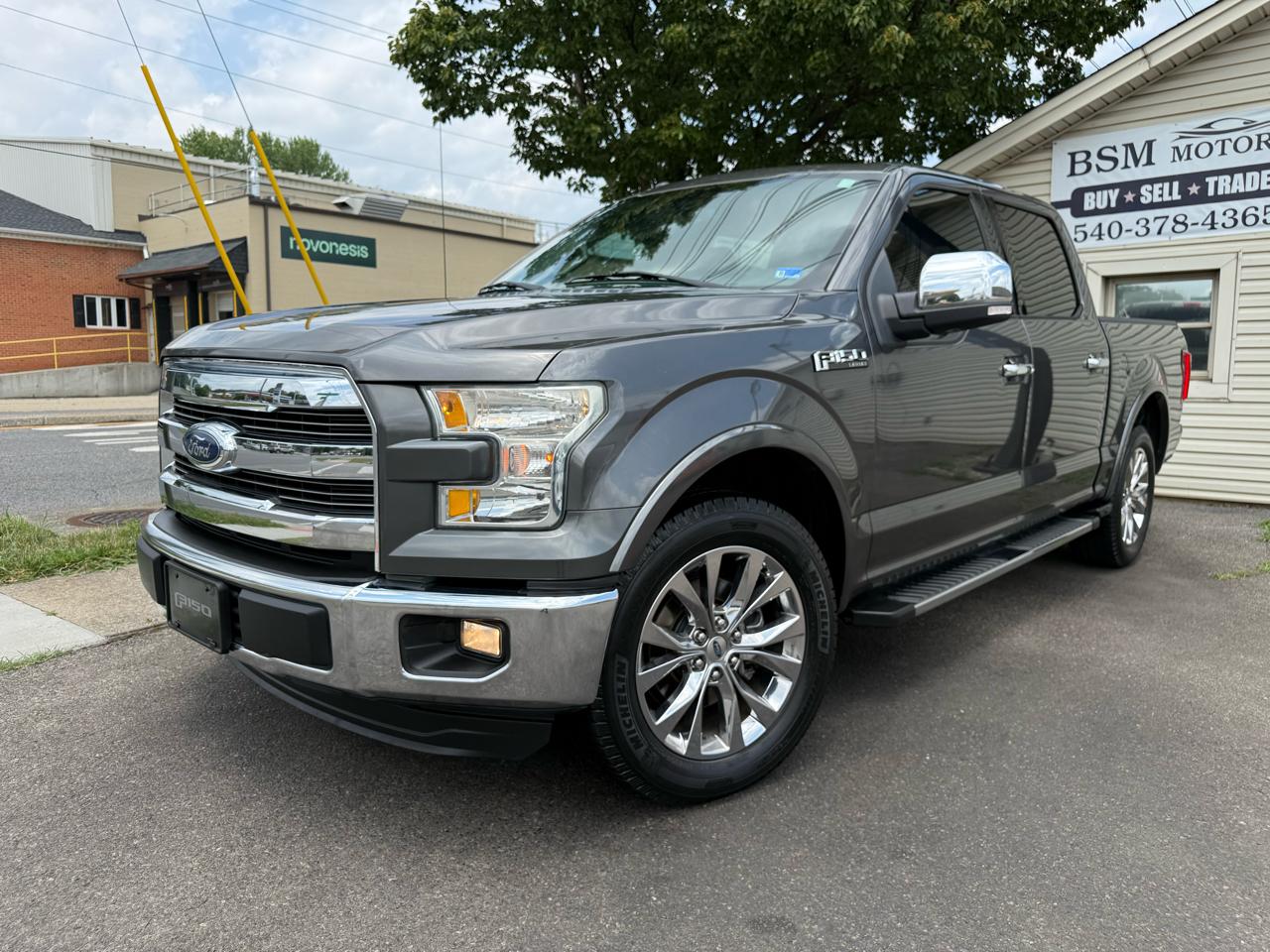 Ford F-150 SuperCrew Crew Cab 139" Lariat 2015