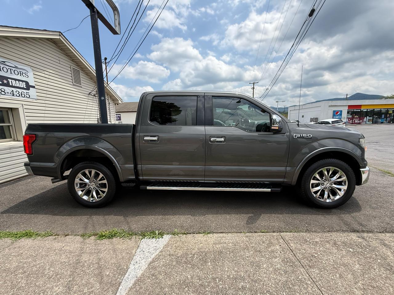 Ford F-150 SuperCrew Crew Cab 139" Lariat 2015