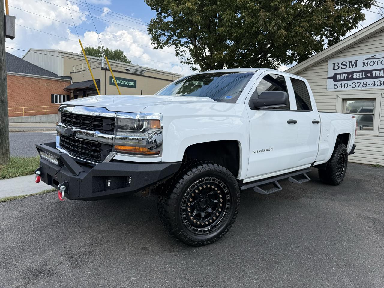 Chevrolet Silverado 1500 4WD Double Cab 143.5" Work Truck 2018