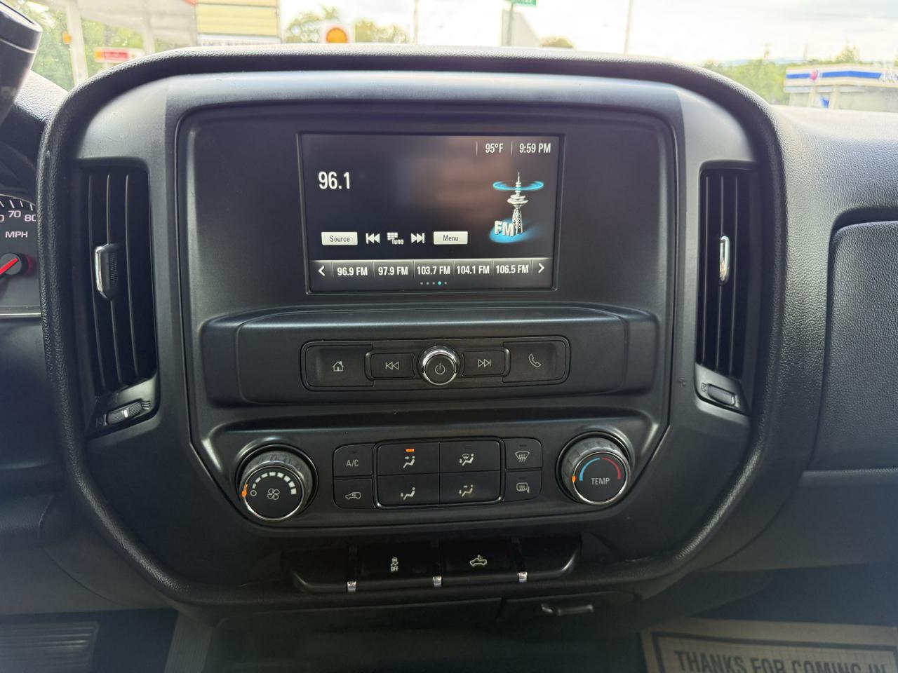 Chevrolet Silverado 1500 4WD Double Cab 143.5" Work Truck 2018