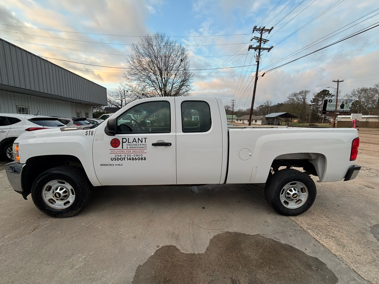 Chevrolet Silverado 2500HD 2WD Ext Cab 144.2" Work Truck 2012