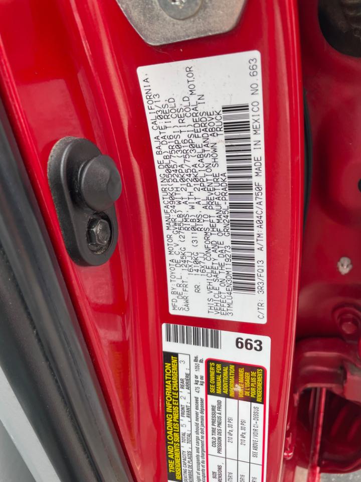 Toyota Tacoma 4WD  2013