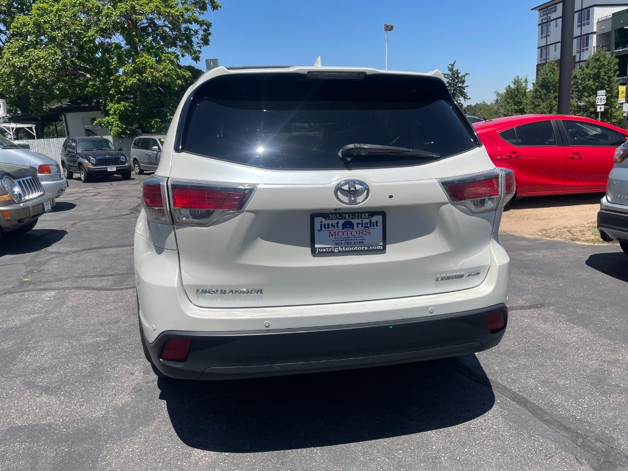 Toyota Highlander Limited 2014