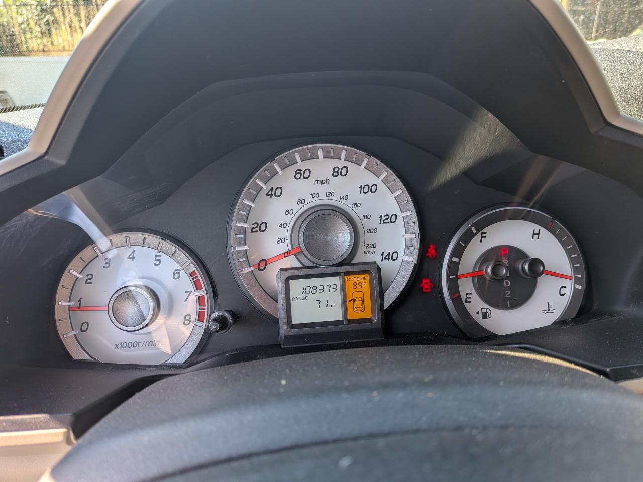 Honda Pilot EX 4WD 5-Spd AT 2012