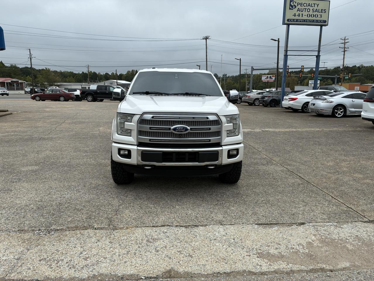 Ford F-150 4WD SuperCrew 145" Platinum 2016